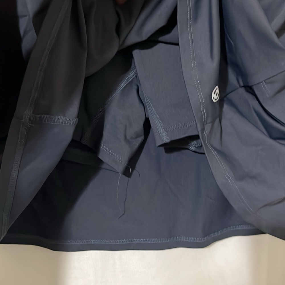 Lija Black Skort with Back Pocket - Picture 4 of 5